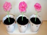 Trick And Treat Oreo Cheesecake Flower Pots