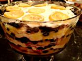 Lemon And Blueberry Trifle