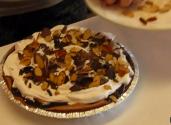 Frozen Chocolate Ice Cream Pie 