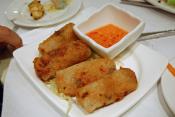 Spring Rolls With Dipping Sauce