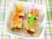 Tuna Egg Bite-size Tamagoyaki Sandwich