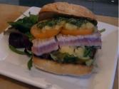 Tuna Steak & Pesto Buns