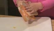 Mayonnaise, Turkey And Cheese Sandwich