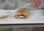 Low-fat Turkey And Tomato Panini Wrap