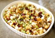 Turkey Sausage, Apple & Cranberry Stuffing