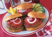 Turkey Tofu Burger 