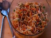 Turnip And Carrot Slaw With Sesame Ginger Vinaigrette