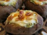 Twice Baked Potatoes With Bacon