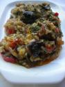 Eggplant Stew With Rice