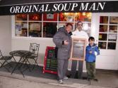 The Tortilla Guy & Burrito Boy have some soup