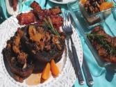 Ultimate Chocolate French Toast With Rosemary Syrup / Pan Perdu Chocolat Au Romarin