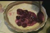 Unbaked Strawberry Cheesecake