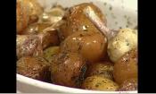 Pesto Garlic Roast Baby Potatoes