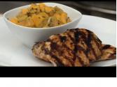 Grilled Lemon-basil Chicken And Mango Salsa