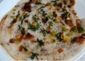 Uttapam-rice Crepes With Vegetables