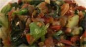 Wilted Greens And Veggies