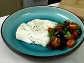 Pan Fried Cod With Tomato Salad