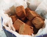 Valentine's Chocolate Truffle Cubes
