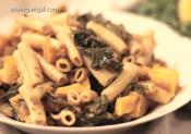 Vegan Baked Pasta With Butternut Squash And Kale