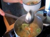 Vegan Mock Chicken Noodle Soup 
