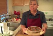 Vegan Tofu Spinach Quiche