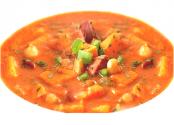 Vegetable Soup With Smoked Sausages