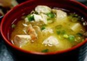 Vegetarian Miso Soup With Dim Sums