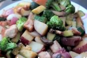 Veggie And Chicken Grill-fry
