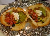 Mexican Veggie Tostadas