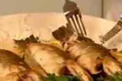 Oven Roasted Stuffed Branzino