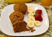 Eggless Bran And Raisin Muffin