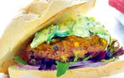 Vindaloo Lamb And Pork Burgers With Cucumber Raita