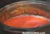Barbecue Sauce With Vodka And Ketchup