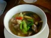 Noodles With Pork In A Gravy