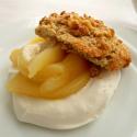 Walnut Biscuit With Blue Cheese