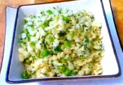 Warm Spring Pea And Stellette Pasta Salad 