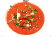 Watermelon And Feta Cheese Summer Soup