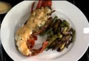 Christmas Special Lobster Stuffed With Crab Cakes
