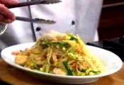 Curried Singapore Rice Noodles With Shrimps