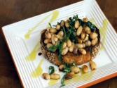 White Bean And Basil Bruschetta