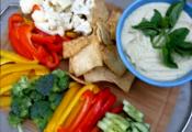 White Bean Pesto Dip