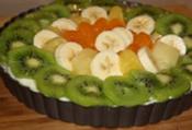 White Chocolate Cream Cheese Fruit Tart