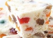 White Fruity Christmas Slice