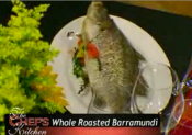 Whole Roasted Stuffed Barramundi 