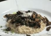 Cheesy Mushroom Risotto
