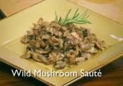 Simple Wild Mushroom Sauté