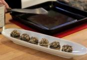 Wild Rice Stuffed Mushroom Caps
