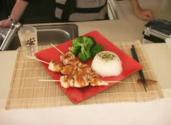 Skewered Chicken