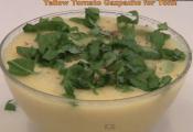Yellow Tomato Gazpacho Soup
