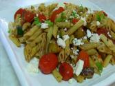 Quick Zucchini & Cherrytomato Pasta Salad